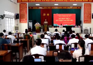 HĐND xã Hưng Thịnh thông qua Nghị quyết về sắp xếp, tổ chức lại các ấp trên địa bàn xã từ 10 ấp xuống còn 4 ấp