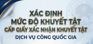 Video clip hướng dẫn thực hiện thủ tục Xác định, xác định lại mức độ khuyết tật và cấp Giấy xác nhận mức độ khuyết tật