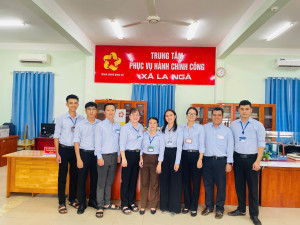 XÃ LA NGÀ THÔNG BÁO CÔNG KHAI THÔNG TIN CỦA CÁN BỘ, CÔNG CHỨC, VIÊN CHỨC CÔNG TÁC TẠI TRUNG TÂM PHỤC VỤ HÀNH CHÍNH CÔNG XÃ LA NGÀ.