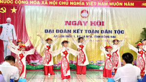 NGÀY HỘI ĐẠI ĐOÀN KẾT TOÀN DÂN TỘC ẤP ĐỒN ĐIỀN 1 – XÃ LA NGÀ