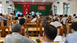 Tiếp xúc cử tri trước kỳ họp thường lệ cuối năm 2025, HĐND xã nhiệm kỳ 2021 - 2026