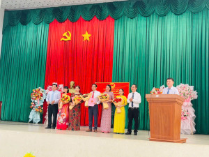 UBND XÃ LA NGÀ TỔ CHỨC LỄ CÔNG BỐ QUYẾT ĐỊNH THÀNH LẬP TRẠM Y TẾ XÃ