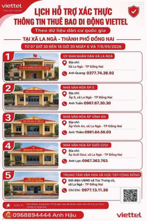 THÔNG BÁO CẬP NHẬT, CHUẨN HÓA THÔNG TIN THUÊ BAO DI ĐỘNG