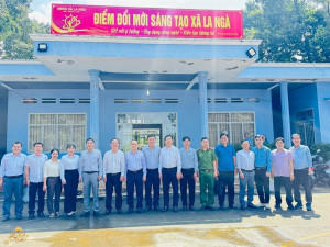 XÃ LA NGÀ ĐẨY MẠNH XÂY DỰNG ĐIỂM ĐỔI MỚI SÁNG TẠO, THÚC ĐẨY CHUYỂN ĐỔI SỐ