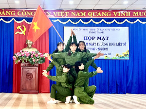 Lộc Thạnh tổ chức họp mặt kỷ niệm 78 năm Ngày Thương binh - Liệt sĩ