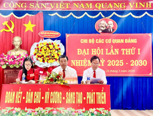 Chi bộ các cơ quan Đảng xã Lộc Thạnh: Phát huy tinh thần “Đoàn kết - Dân chủ - Kỷ cương - Sáng tạo - Phát triển”