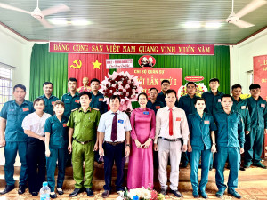 Chi bộ Quân sự xã Lộc Thạnh tổ chức Đại hội lần thứ I