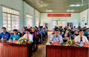 Mặt trận Tổ quốc Việt Nam xã Lộc Thạnh tổ chức Hội nghị lần...