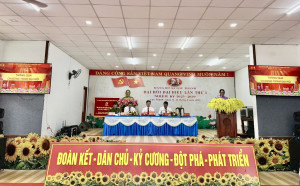 Đảng bộ Lộc Thạnh Tổ chức phiên trù bị  Đại hội đại biểu lần thứ I, nhiệm kì 2025 – 2030