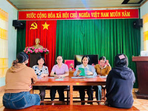 Xã Lộc Thạnh thực hiện công tác đối chiếu, phân loại nợ