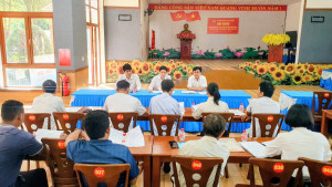 HỘI NÔNG DÂN XÃ LỘC THẠNH Tổ chức Hội nghị giao ban tháng 8 năm 2025