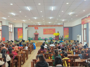 Phòng Quản lý xuất, nhập cảnh: Ra mắt mô hình dân vận khéo “Xã biên giới không xuất, nhập cảnh trái phép” tại xã Lộc Thạnh