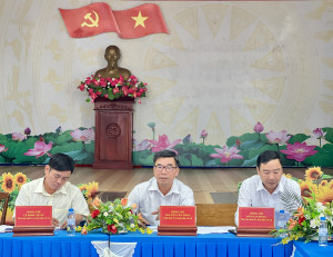 Ủy ban Bầu cử xã Lộc Thạnh tổ chức phiên họp lần thứ nhất