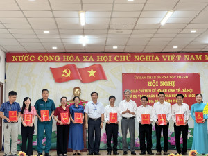UBND xã Lộc Thạnh giao chỉ tiêu phát triển kinh tế – xã hội năm 2026