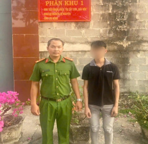Công an xã Lộc Thạnh bắt đối tượng có Quyết định đưa vào cơ sở cai nghiện bắt buộc sau 2 năm bỏ trốn