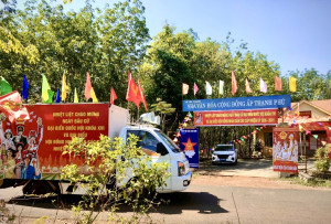 Lộc Thạnh sẵn sàng cho ngày hội non sông