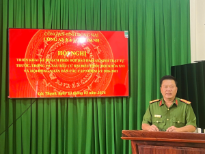 Quán triệt, triển khai Kế hoạch phối hợp bảo đảm an ninh, trật tự (ANTT) trước, trong và sau bầu cử đại biểu Quốc hội khóa XVI và đại biểu Hội đồng nhân dân các cấp nhiệm kỳ 2026-2031 trên địa bàn xã Lộc Thạnh