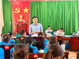 Lộc Thạnh: Vốn tín dụng chính sách, giúp người dân phát triển kinh tế.