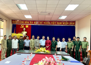 Lộc Thạnh chúc Tết Chôl Chnăm Thmây, tăng cường gắn kết biên giới