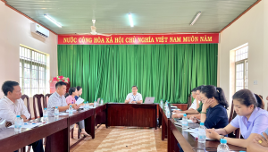 Lộc Thạnh triển khai các biện pháp phòng, chống thiên tai mùa mưa lũ năm 2026