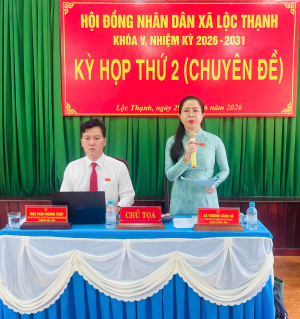 HĐND xã Lộc Thạnh thông qua nghị quyết về sắp xếp, tổ chức lại các ấp