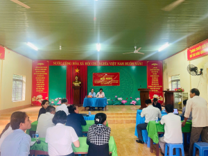 Tổ Đại biểu số 3 HĐND xã Lộc Thạnh tiếp xúc cử tri trước kỳ họp thường lệ giữa năm 2026