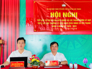 Tổ Đại biểu số 5 HĐND xã Lộc Thạnh tiếp xúc cử tri trước kỳ họp thường lệ giữa năm 2026