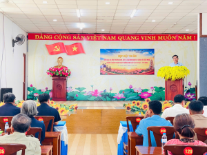 LỘC THẠNH HỌP MẶT TRI ÂN THƯƠNG BINH, BỆNH BINH VÀ NGƯỜI CÓ CÔNG VỚI CÁCH MẠNG