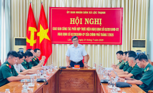 Lộc Thạnh tăng cường phối hợp bảo vệ an ninh khu vực biên giới