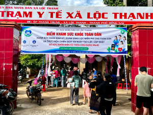 Lộc Thạnh khám sức khỏe định kỳ cho trẻ dưới 6 tuổi
