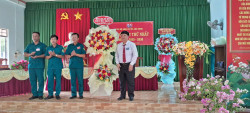 Đại hội Chi bộ Quân sự xã Lộc Hưng lần thứ nhất