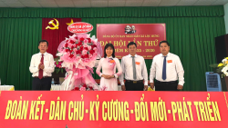 Đại hội Đảng bộ UBND xã Lộc Hưng lần thứ nhất