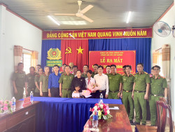 Công an xã Lộc Hưng ra mắt mô hình “Con nuôi Công an xã”