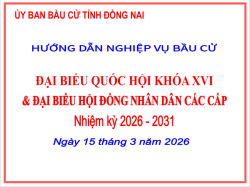Tài liệu hướng dẫn bầu cử ngày 4/3/2026