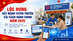 Lộc Hưng triển khai kế hoạch tuyên truyền cải cách hành chính năm 2026