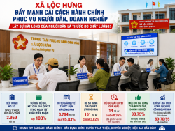 Đẩy mạnh cải cách hành chính, nâng cao sự hài lòng của người dân