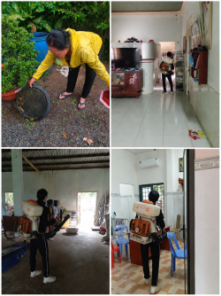 Lộc Hưng tăng cường phòng, chống sốt xuất huyết trong dịp nghỉ lễ Quốc khánh 02/9