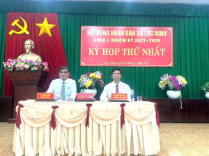 Hội đồng nhân dân xã Lộc Ninh thông qua 09 Nghị quyết tại kỳ họp thứ nhất Hội đồng nhân dân xã nhiệm kỳ 2021 - 2026