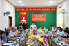 Lộc Ninh Hội nghị lấy ý kiến đóng góp dự thảo báo cáo chính...