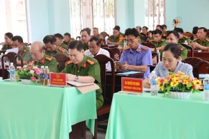 CÔNG AN XÃ LỘC NINH TỔNG KẾT CÔNG TÁC CÔNG AN NĂM 2025