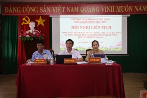 HỘI NGHỊ LIÊN TỊCH CHUẨN BỊ NỘI DUNG, CHƯƠNG TRÌNH KỲ HỌP THỨ 1