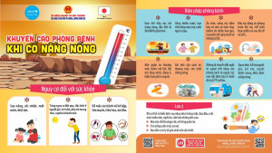 HƯỞNG ỨNG TUẦN LỄ  QUỐC GIA PHÒNG CHỐNG THIÊN TAI  - AN TOÀN ĐỢT CAO ĐIỂM NẮNG NÓNG