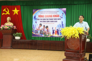 CỤM 9 TỔ CHỨC VÒNG CHUNG KHẢO CUỘC THI SÁNG TẠO  THANH THIẾU NIÊN, NHI ĐỒNG NĂM 2026