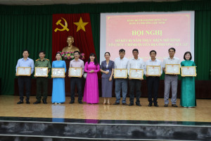 PHƯỜNG LỘC NINH SƠ KẾT 1 NĂM THỰC HIỆN MÔ HÌNH CHÍNH QUYỀN ĐỊA PHƯƠNG HAI CẤP