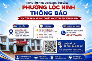 TRANG KHẢO SÁT SỰ HÀI LÒNG, TIẾP NHẬN PHẢN ÁNH, KIẾN NGHỊ VÀ ĐƯỜNG DÂY NÓNG PHƯỜNG LỘC NINH
