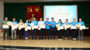 CÔNG ĐOÀN PHƯỜNG LỘC NINH SƠ KẾT HOẠT ĐỘNG  6 THÁNG ĐẦU NĂM 2026