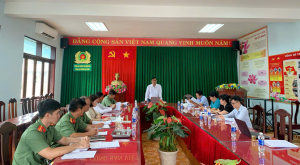 THƯỜNG TRỰC HĐND PHƯỜNG LỘC NINH GIÁM SÁT CHUYÊN ĐỀ VỀ CÔNG TÁC BẢO ĐẢM AN NINH, TRẬT TỰ TRÊN ĐỊA BÀN PHƯỜNG