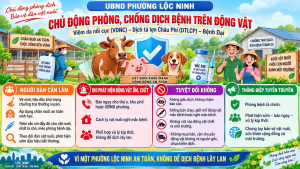 CHỦ ĐỘNG PHÒNG, CHỐNG DỊCH BỆNH TRÊN ĐỘNG VẬT