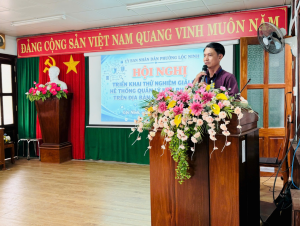 LỘC NINH TRIỂN KHAI THỬ NGHIỆM HỆ THỐNG  QUẢN LÝ KHU PHỐ DC 4.0