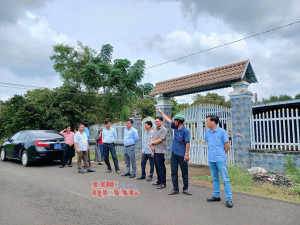 Thường trực HĐND giám sát công tác quản lý, sử dụng đất công trên địa bàn xã Lộc Quang